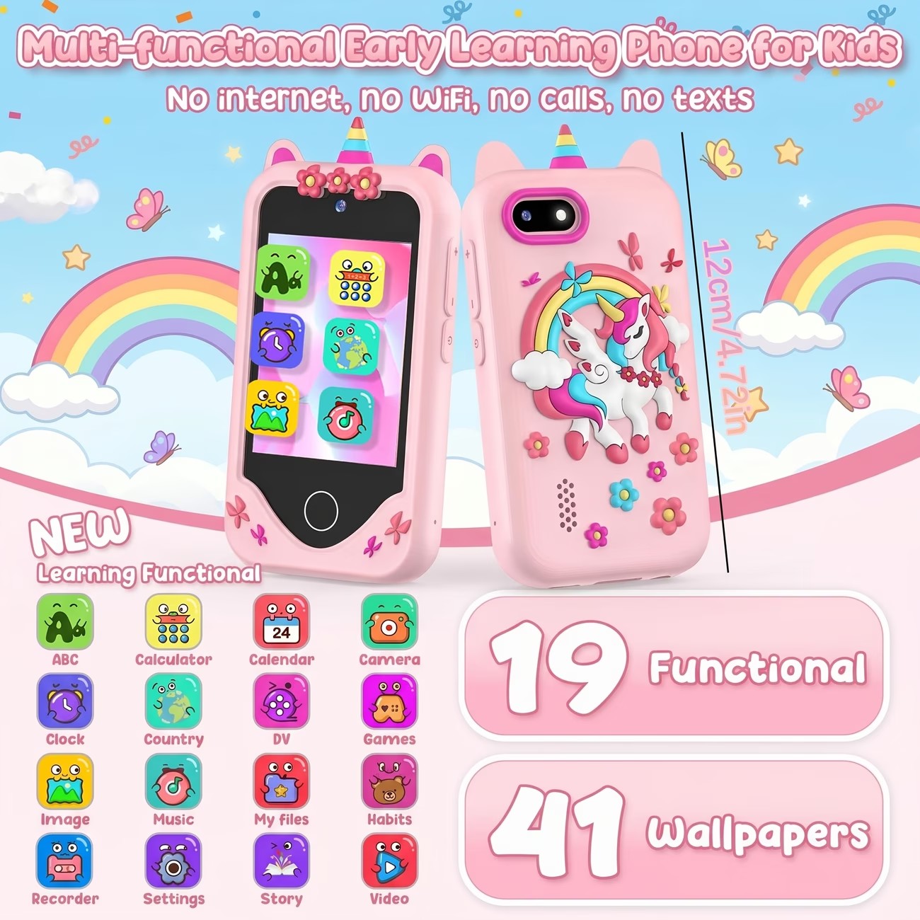 Kamera Digital Anak-anak Ponse - Kids Toys Smartphone ulasan dan harga