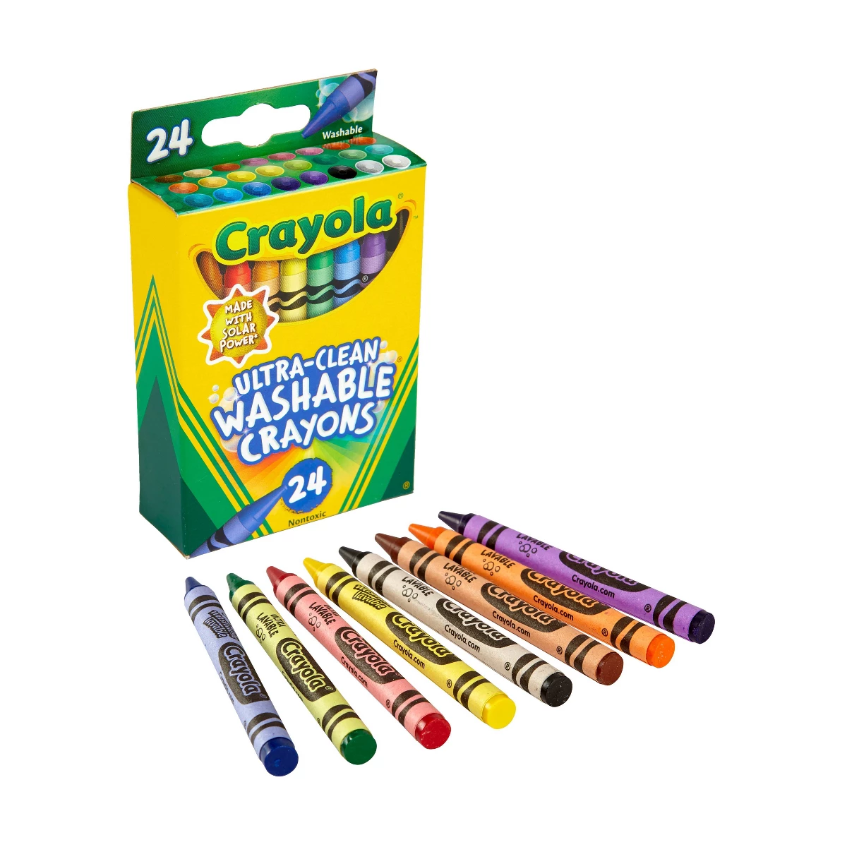 Crayola 24ct Krayon Ultra Clea - Crayola Art Supply ulasan dan harga