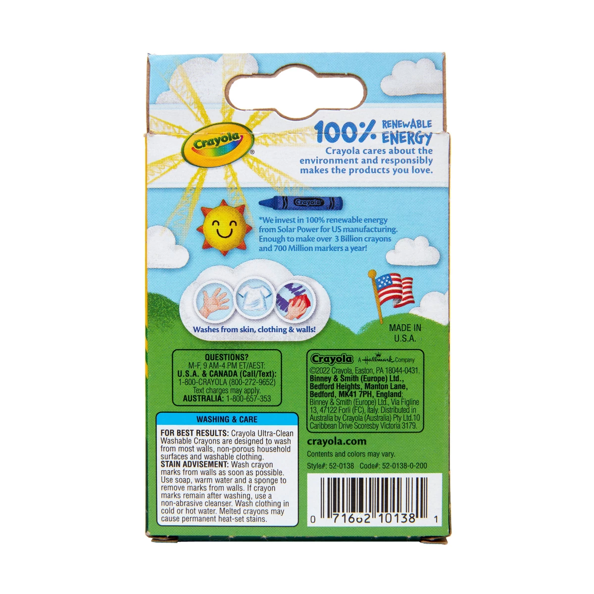Crayola 24ct Krayon Ultra Clea - Crayola Art Supply ulasan dan harga