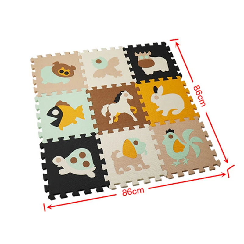 Matras Bermain Bayi Motif Hewa - Kids Yoga Toys ulasan dan harga