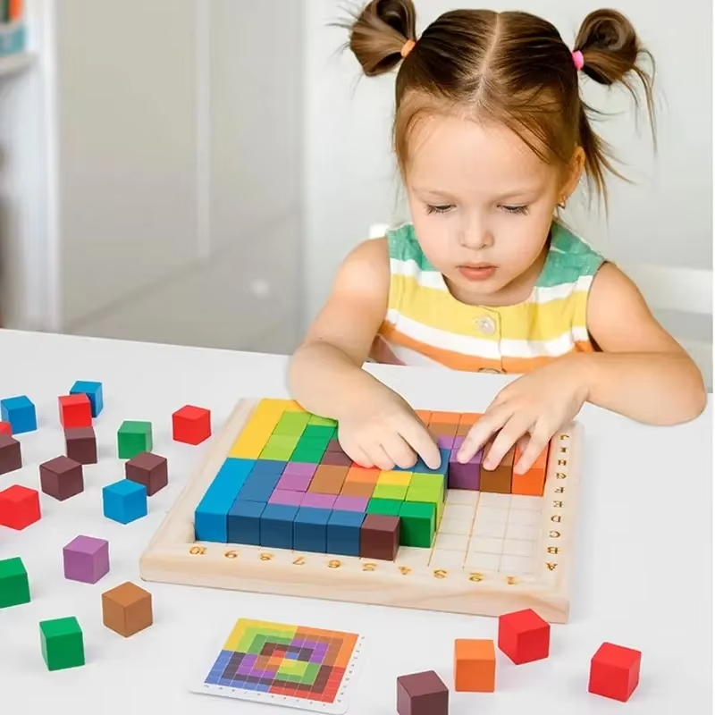 Mainan Puzzle Kayu Montessori  - Kids Toys Under 100 ulasan dan harga