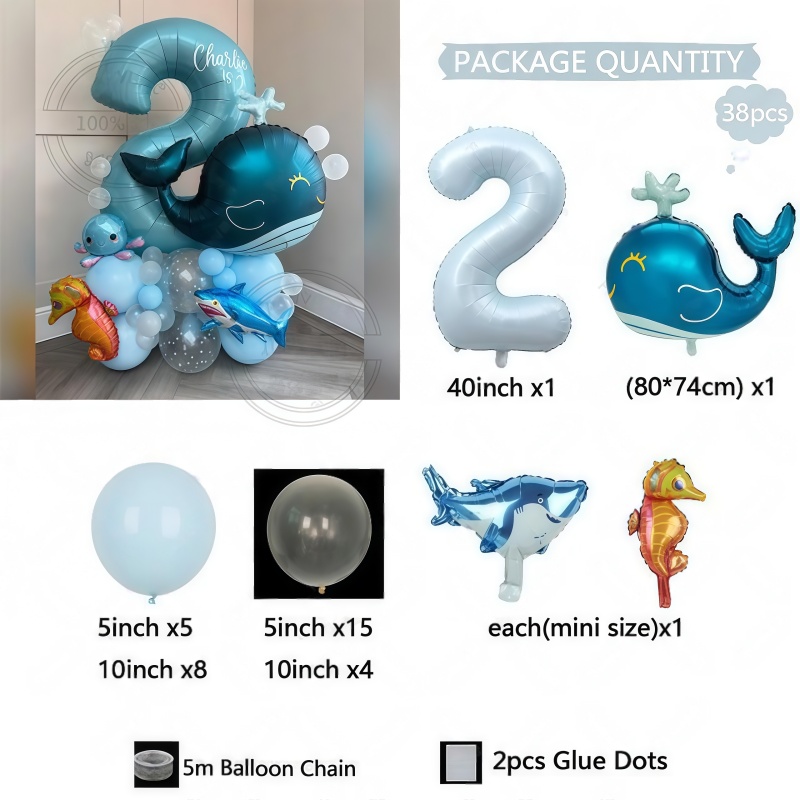 38Pcs Set Balon Bertema Hewan  - Water Balloon Set ulasan dan harga