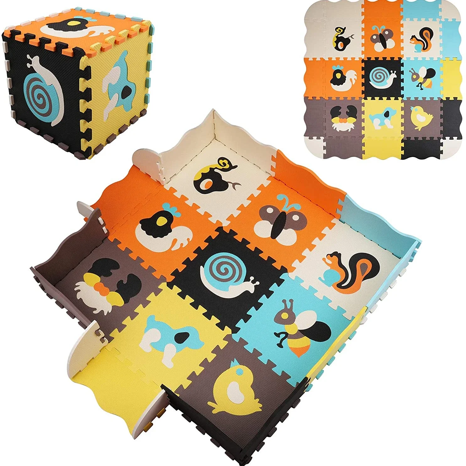 Matras mainan anak-anak, pola  - Kids Yoga Toys ulasan dan harga