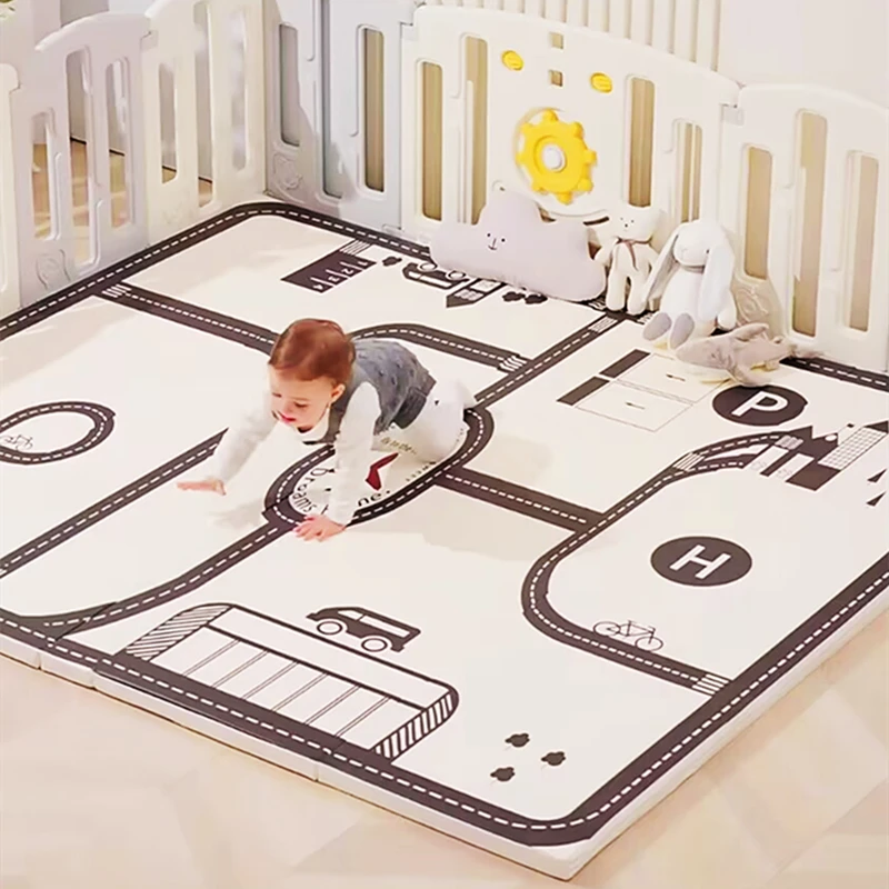 Tikar Bermain Bayi Tahan Air L - Kids Yoga Toys ulasan dan harga