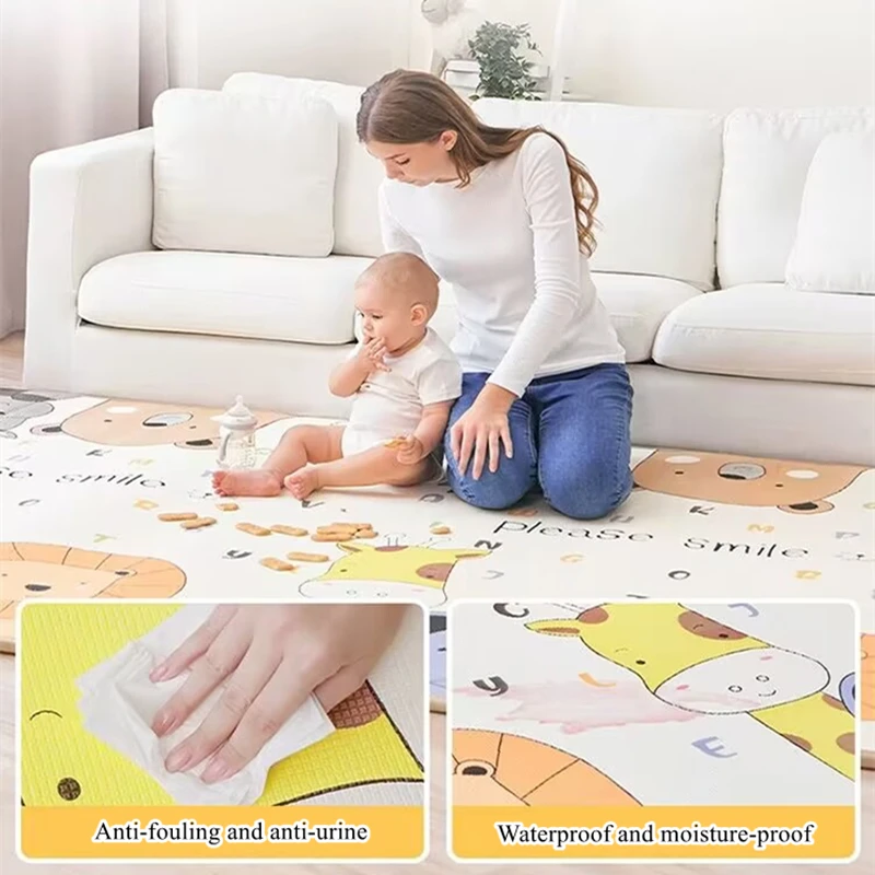 Tikar Bermain Bayi Tahan Air L - Kids Yoga Toys ulasan dan harga